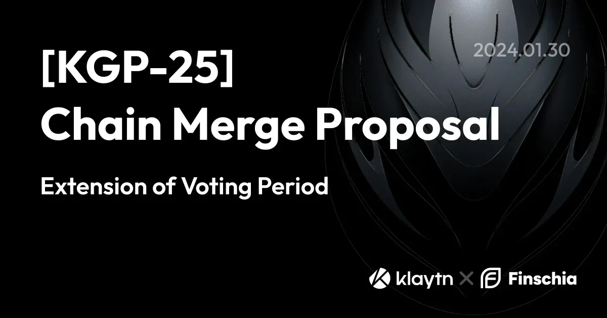 Voting Period for KGP-25 to be ExtendedVoting Period for KGP-25 to be Extended