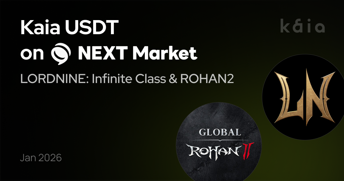 How USDT on Kaia Powers the Economy of NEXT Market