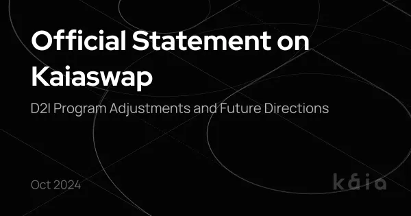 Official Statement on Kaiaswap
