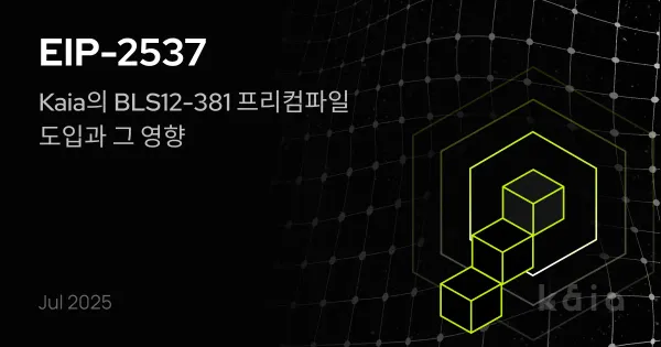 Kaia의 BLS12–381 프리컴파일 도입과 그 영향