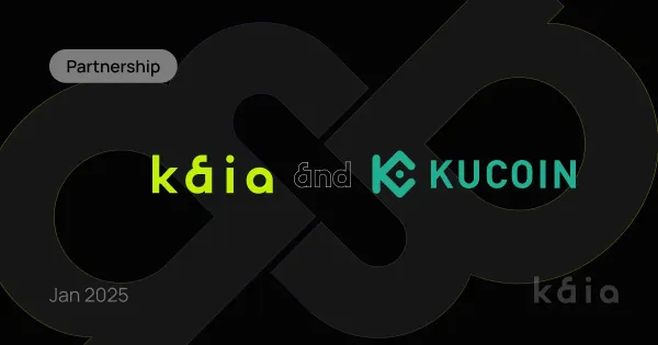 Kaia 재단이 KuCoin과 LINE 메신저의 미니 Dapp 생태계를 함께 육성합니다.