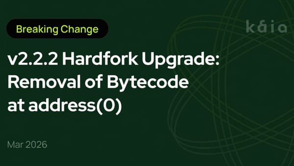 [Breaking Change] v2.2.2 Hardfork Upgrade: Removal of Bytecode at address(0)
