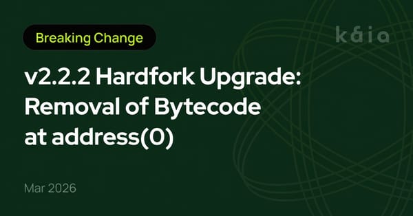[Breaking Change] v2.2.2 Hardfork Upgrade: Removal of Bytecode at address(0)
